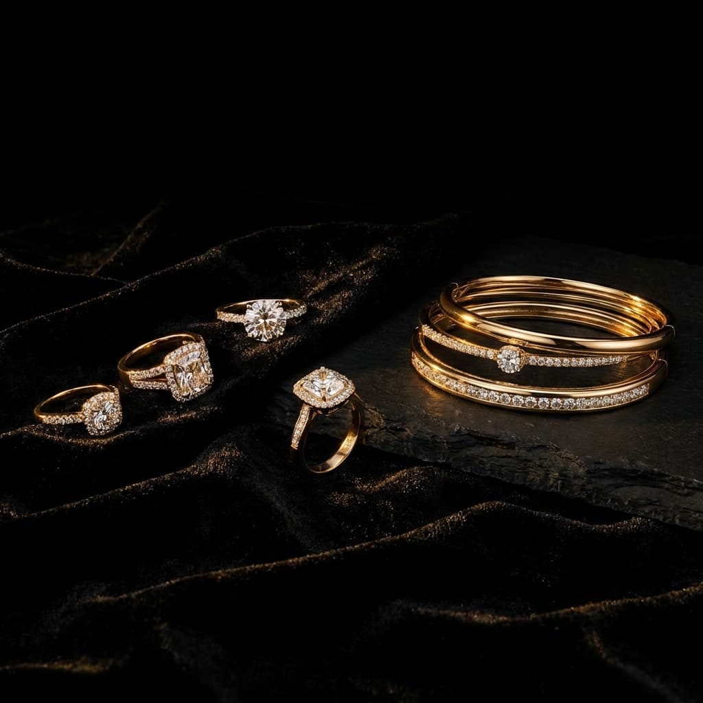 Luxury Jewelry Banner